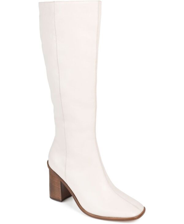 ジュルネ シグネチャー レディース シューズ ブーツ・レインブーツ ヒール Journee Signature Womens Tamori Stacked Heel Knee High Boots B