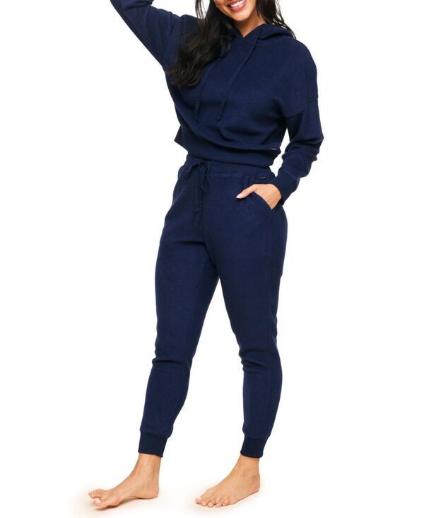 アドアミー レディース アウター パーカー・スウェット ジョガーパンツ Adore Me Womens Davinia Hoodie And Joggerset Dark blue ブルー
