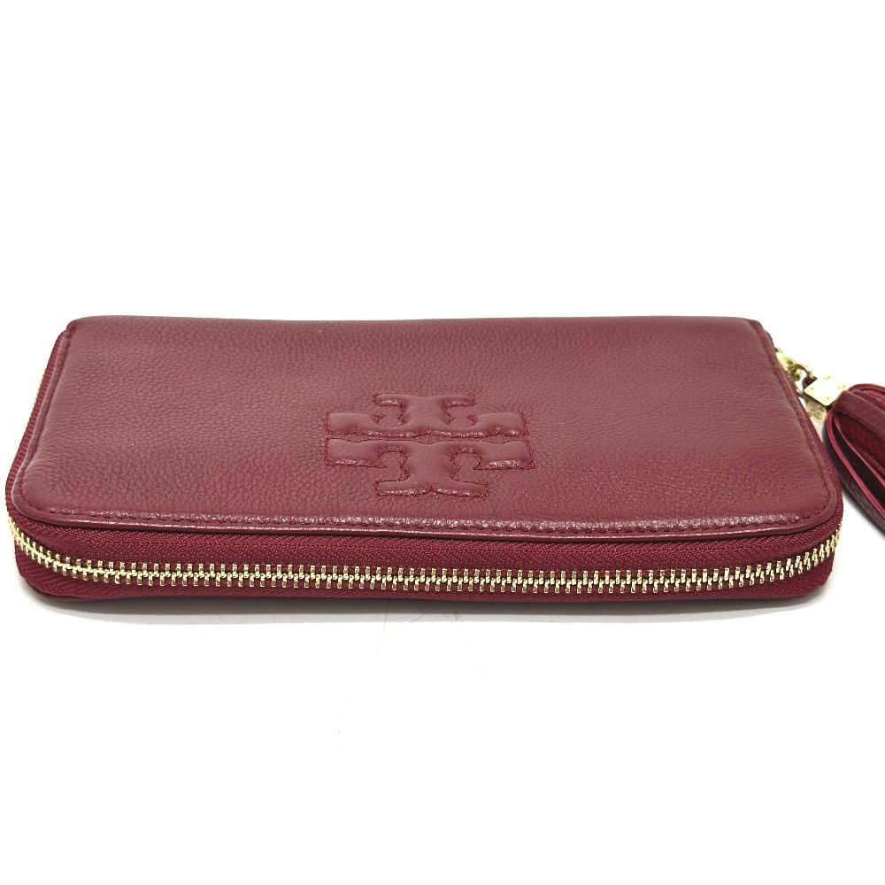 Tory Burch レッド長財布 メンズ レディース ベストセラーTory Burch 