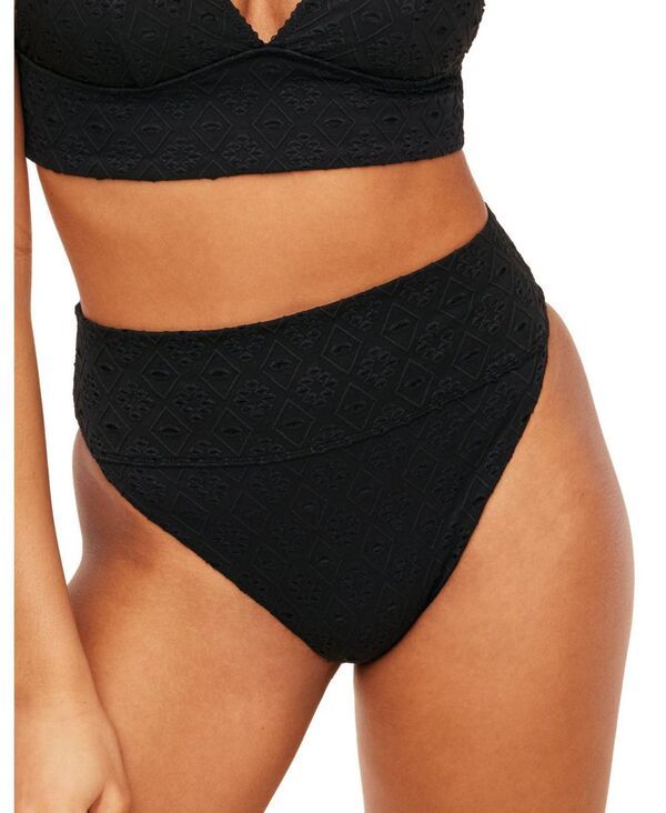 アドアミー レディース 水着 ボトムスのみ ハイウエスト Adore Me Womens Madelaine Swimwear HighWaisted Bikini Bottom Black ブラック
