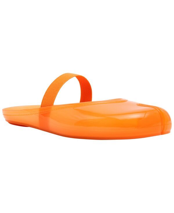 スティーブ マデン レディース シューズ パンプス Steve Madden Womens Cova Jelly Splitoe Mule Flats Orange オレンジ