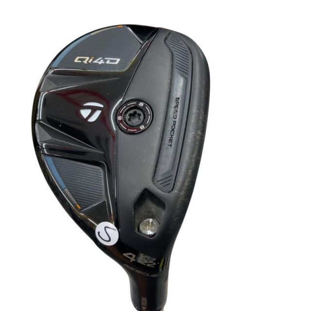 【中古】 テーラーメイド Qi4D U4 ユーティリティ UT REAX 75(Qi4D UT) (フレックスS) メンズ 男性用 右利き 右用 Cランク ゴルフクラブ