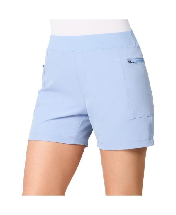 フリー カントリー レディース ボトムス ハーフパンツ・ショーツ Free Country Womens Trail town Short Blue jean ブルー