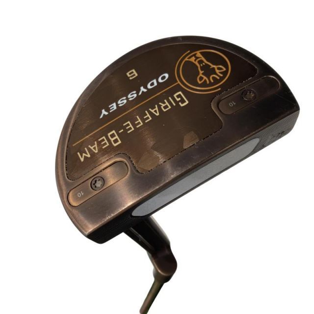 【中古】 オデッセイ GIRAFFE-BEAM #6 34インチ パター PT STROKE LAB 90 スチール (フレックスその他) メンズ 男性用 右利き 右用 Cランク ゴルフクラブ