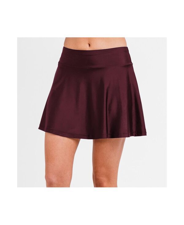 カリプサ レディース 水着 ボトムスのみ ショートパンツ Calypsa Womens High Waisted Chlorine Resistant Flowy Swim Skort With At