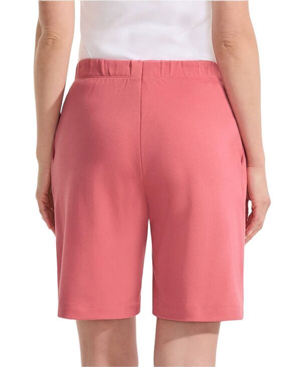 ランズエンド レディース ボトムス ハーフパンツ・ショーツ ショートパンツ ニット Lands End Womensport Knit High Rise Shortsoft mojave rose