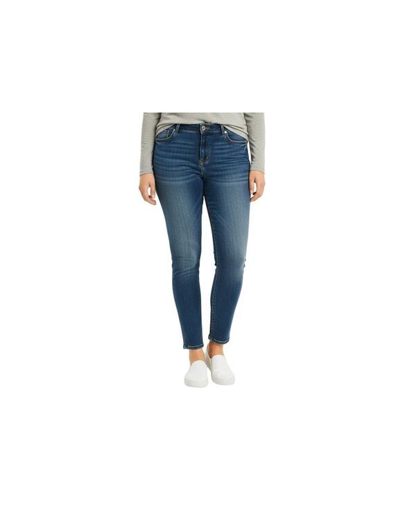 スリンク レディース ボトムス デニムパンツ アンクル SLINK Jeans Womens Denim high rise skinny in 28 inseam anklength Marisol