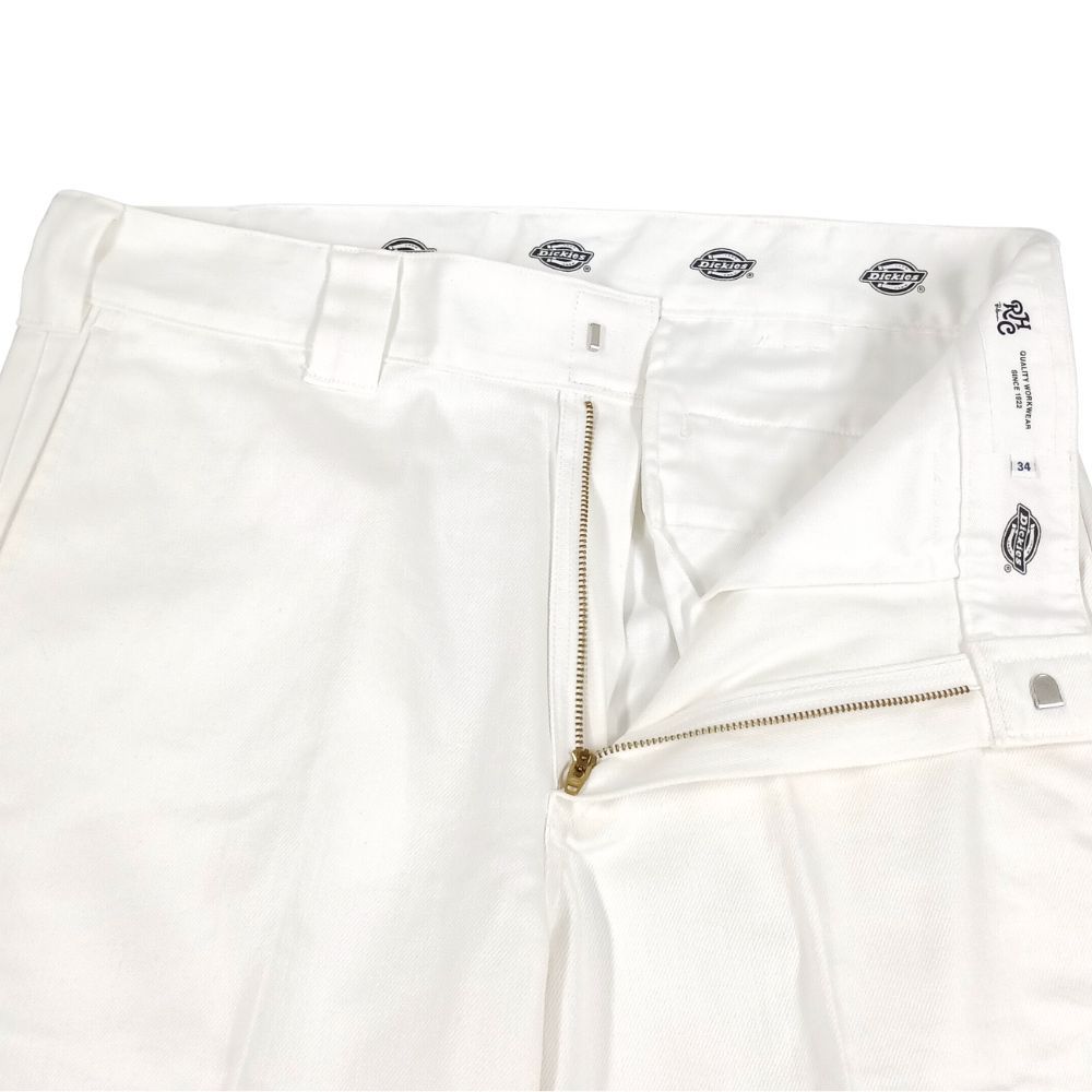 完売 RHC Dickies ホワイトスラックス 34 ロンハーマン 限定 白 メンズ 完売 RHC Dickies ホワイトスラックス 34 ロンハーマン 限定