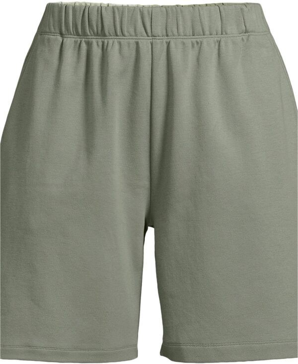 ランズエンド レディース ボトムス ハーフパンツ・ショーツ ショートパンツ ニット Lands End Womensport Knit High Rise Shortsage セージ