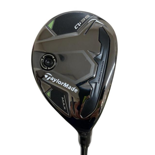 【中古】 テーラーメイド Qi35 MAX U4 ユーティリティ UT 純正特注シャフト (フレックスS) メンズ 男性用 右利き 右用 Bランク ゴルフクラブ