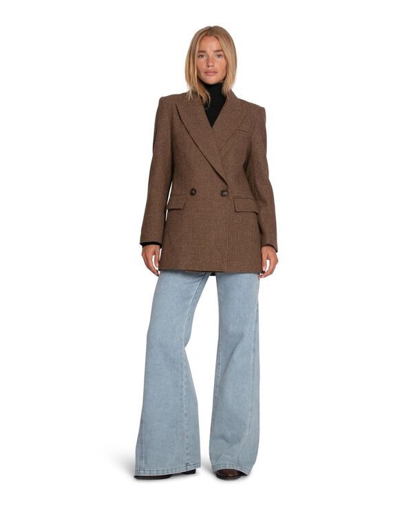 ベルアンドブルーム レディース アウター ジャケット・ブルゾン ブレザー Belle Bloom Womens Talk Blazer Brown ブラウン