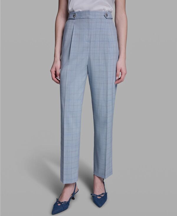 ビーシビージー レディース ボトムス カジュアルパンツ BCBG Womens HighRise WideLeg Pants Coastal Muse Multi マルチカラー