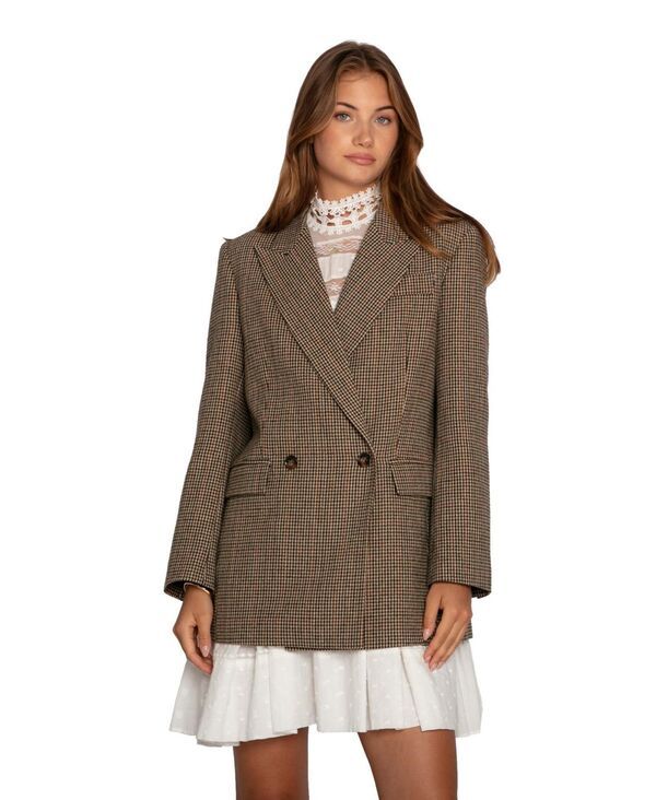 ベルアンドブルーム レディース アウター ジャケット・ブルゾン ブレザー Belle Bloom Womens Talk Blazer Beige ベージュ