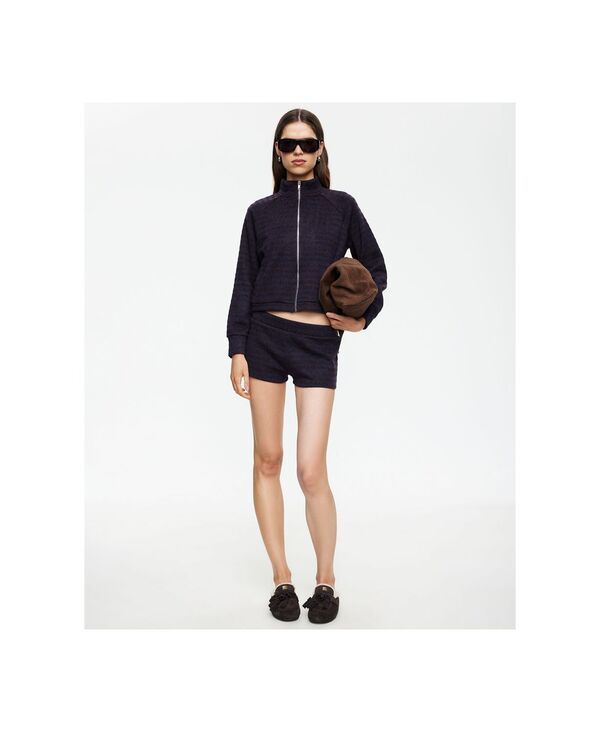 ライオネス レディース アウター ジャケット・ブルゾン スタンドネック Lioness Womenstriped Funnel Neck Jacket Forestripe フォレスト
