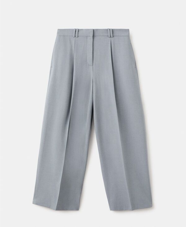 マンゴ レディース ボトムス カジュアルパンツ MANGO Womenstraight Suitrousers Blue ブルー