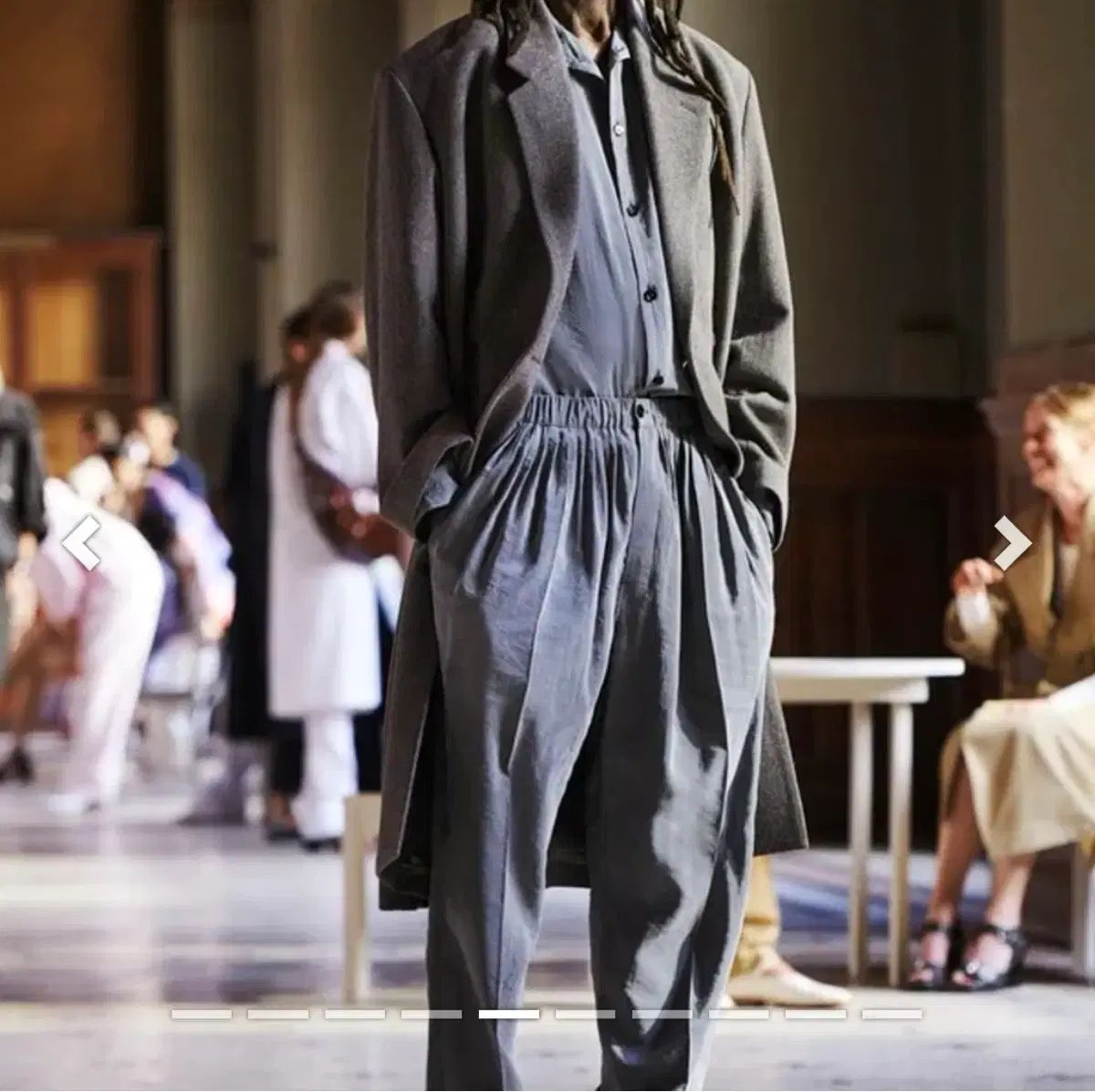 LEMAIRE ドライ シルク パンツ
