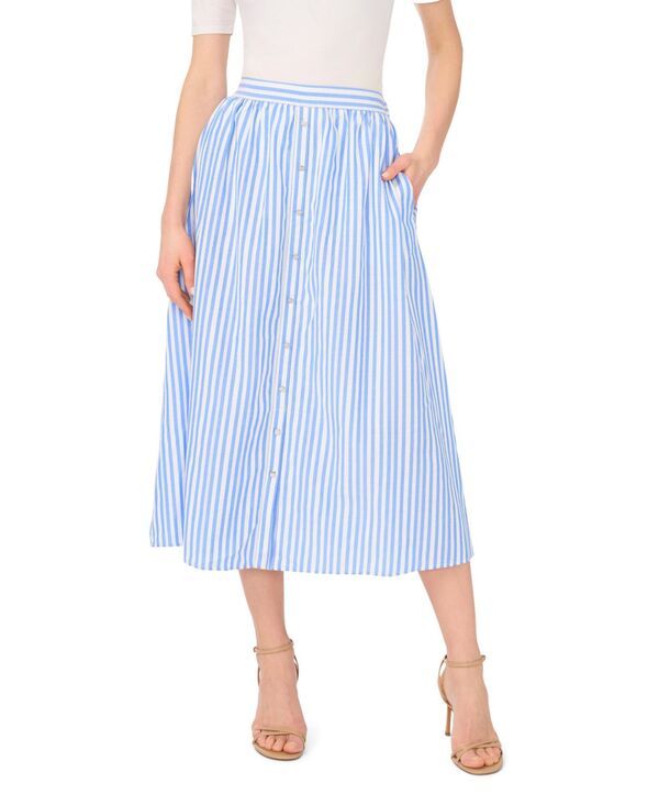 ヴィンスカムート レディース ボトムスカート マキシ Vince Camuto Womens PullOn Placket Maxi Skirt Blue Cloud ブルー