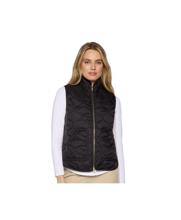 G ライフスタイルクロージング レディース アウター ジャケット・ブルゾン ベスト G Lifestyle Clothing Padded Vest Black ブラック