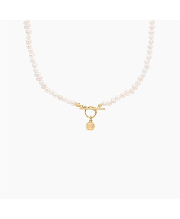 ベアフルーツジュエリー レディース アクセサリー ネックレス・チョーカー・ペンダントトップ ミニ Bearfruit Jewelry 14k Gold Plated Elena Pearl Choke