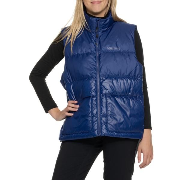 マーモット レディース アウター ジャケット・ブルゾン ベスト ダウン Marmot Guides Down Vest 700 Fill Power Twilight Blue ブルー