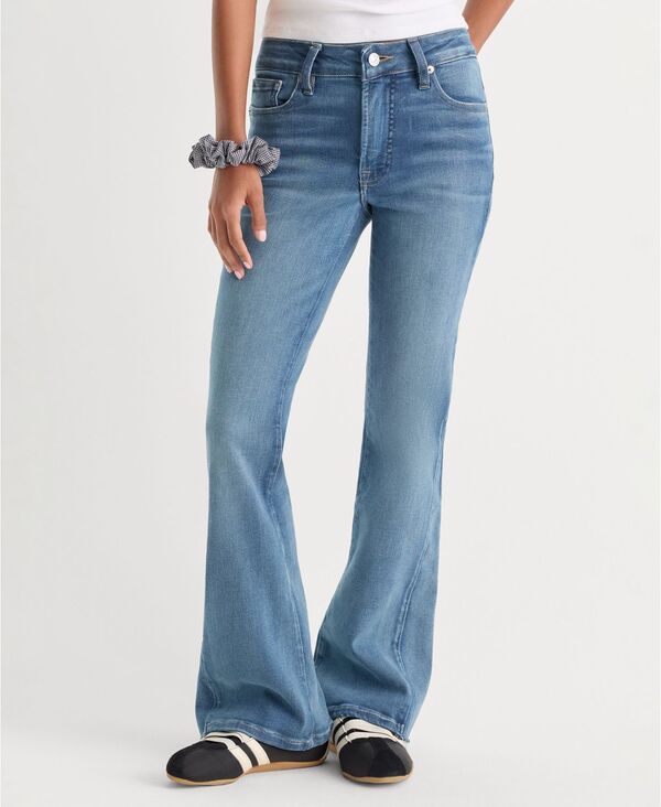 グッドアメリカン レディース シューズ ブーツ・レインブーツカット ジーンズ Good American WomensoftechighRise Bootcut Jeans Indigo インディゴ