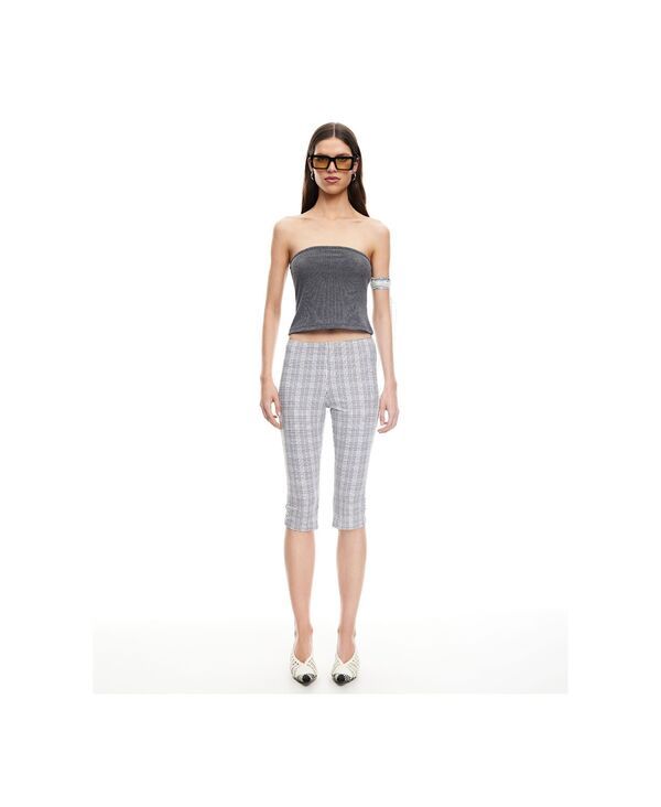 ライオネス レディース ボトムス カジュアルパンツ キャップ Lioness Womens Checked Starlet Capri Pants Moonlight Plaid チェック