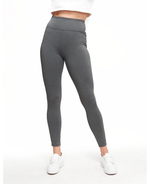 アドアミー レディース ボトムス レギンス Adore Me Womens Haley Heathe red Compression Activewear Leggin grey グレー