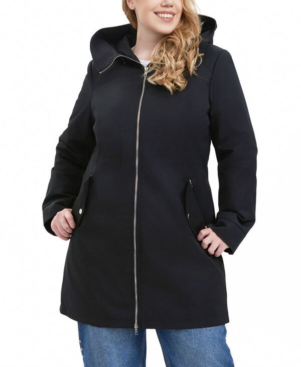 ビージーエスディー レディース アウター ジャケット・ブルゾン BGSD Womens Hooded Anorak Jacket Black ブラック