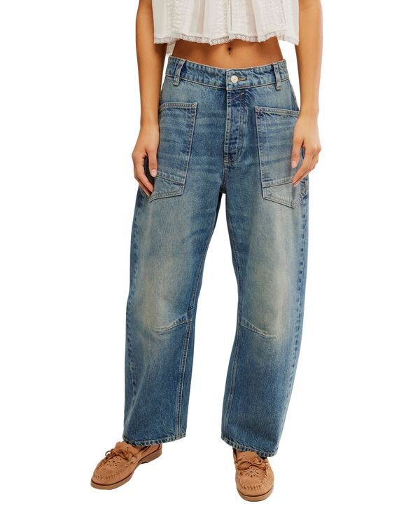 フリーピープル レディース ボトムス デニムパンツ ミニ コットン ジーンズ Free People Womens Cotton Minimalist Moxie Boyfriend Jeans Hi