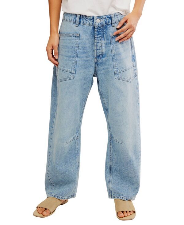 フリーピープル レディース ボトムス デニムパンツ ミニ コットン ジーンズ Free People Womens Cotton Minimalist Moxie Boyfriend Jeans Co