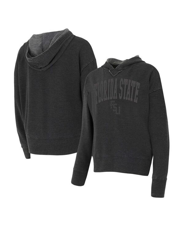 コンセプツ スポーツ レディース アウター パーカー・スウェット Conceptsport Concept Sport Womens Charcoal Florida State Seminoles
