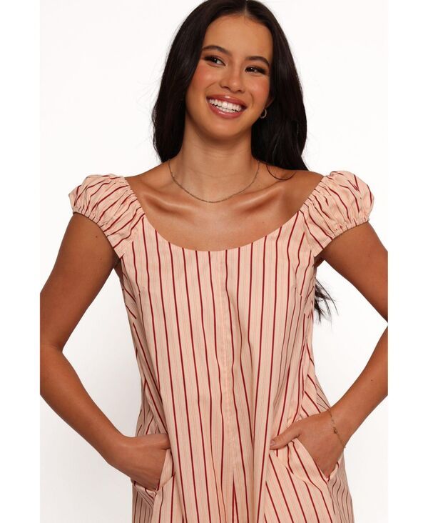 Petal and Pup レディース ボトムス ハーフパンツ・ショーツ Petal and Pup Womenscobbie Playsuit Pink stripe ピンク