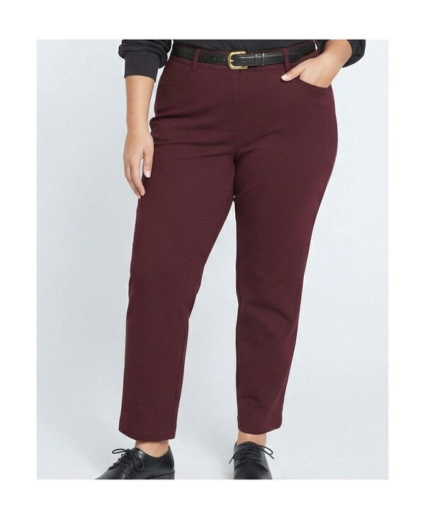 ユニバーサル スタンダード レディース ボトムス カジュアルパンツ プラスサイズ Universal Standard Plusize Cigarette Ponte Pants Black cher