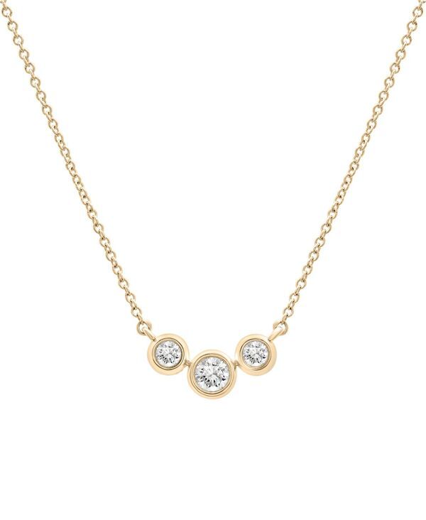 ラップド レディース アクセサリー ネックレス・チョーカー・ペンダントトップ レース Wrappediamond Triple Bezel 17 Pendant Necklace 14 ctw in