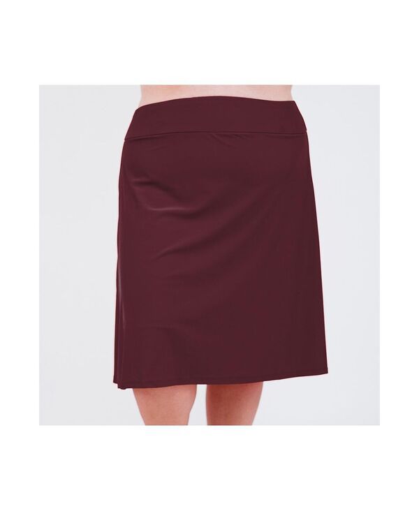 カリプサ レディース 水着 ボトムスのみ プラスサイズ Calypsa Plusize Long Swim Skort Wine ワイン 12,226円