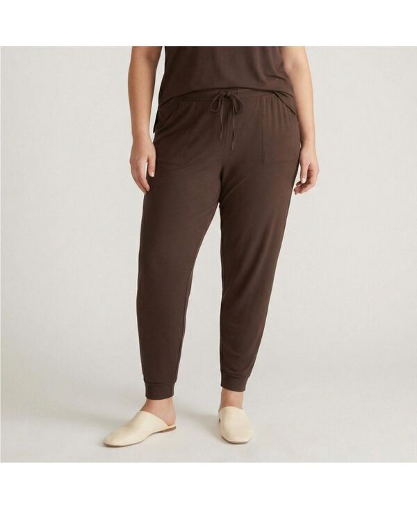ユニバーサル スタンダード レディース ボトムス カジュアルパンツ プラスサイズ Universal Standard Plusize Signature Jogger Pants Chocolate
