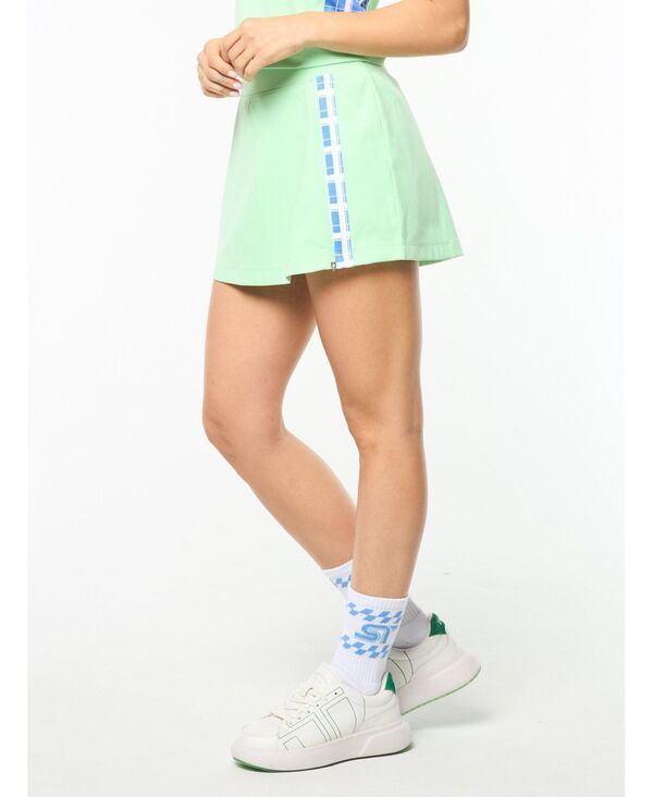 セルジオタッキーニ レディース ボトムスカート Sergio Tacchini Womens Lara Skort Green ash アッシュ