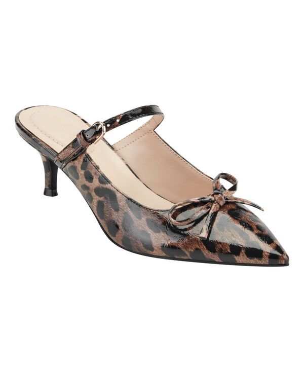 バンドリーノ レディース シューズ パンプス ヒール Bandolino Womens Amoss Mary Jane Kitten Heel Pumps Leopard アニマル