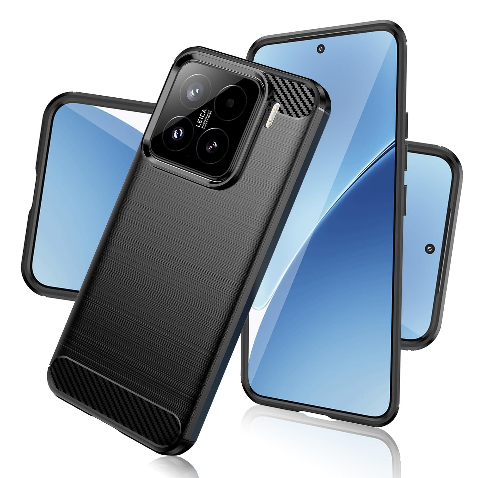 FOR Xiaomi 15 対応 ケース FOR Xiao mi 15 カバー TPU 耐衝撃耐傷 