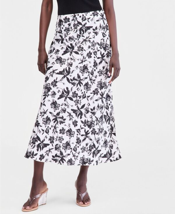アイエヌシー インターナショナル コンセプト レディース ボトムスカート プリント マキシ INC International Concepts Womens Printed Maxi Skirt H