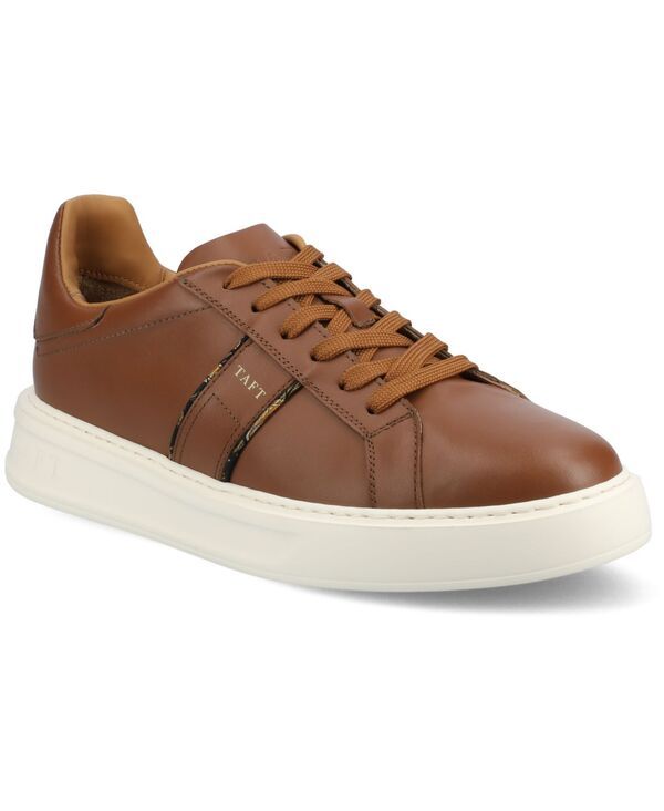 タフト メンズ シューズ スニーカー Taft Mens Logan Sneakers Tan タン