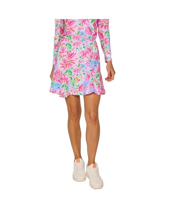 G ライフスタイルクロージング レディース ボトムスカート G Lifestyle Clothing Lifestyle Godet Skort Flower garden