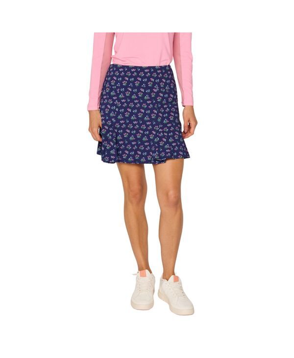 G ライフスタイルクロージング レディース ボトムスカート G Lifestyle Clothing Lifestyle Godet Skort Navy bouquet ネイビー