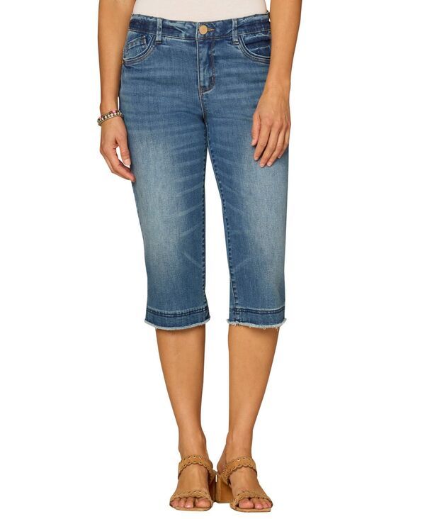 デモクラシー レディース ボトムス ハーフパンツ・ショーツ Democracy Womens MidRise Skimmer Mid Blue Artisanal ブルー