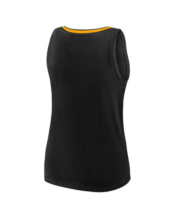 ロゴアスレチック レディース トップス タンクトップ Vネック Logo Athletic Womens Black Boston Bruinstellar Win VNeck Tank Top Bl
