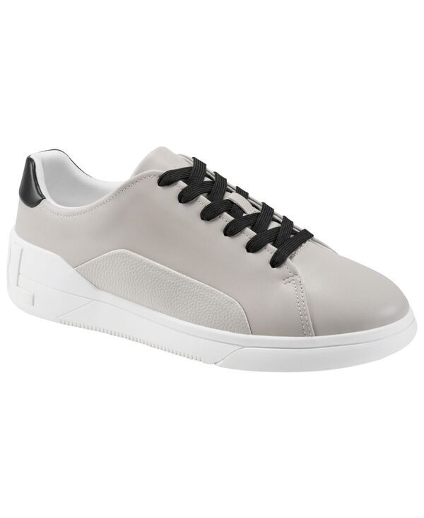 カール ラガーフェルド メンズ シューズ スニーカー KARLAGERFELD PARIS Mens Allez Dual Panel Court Sneakers Cement