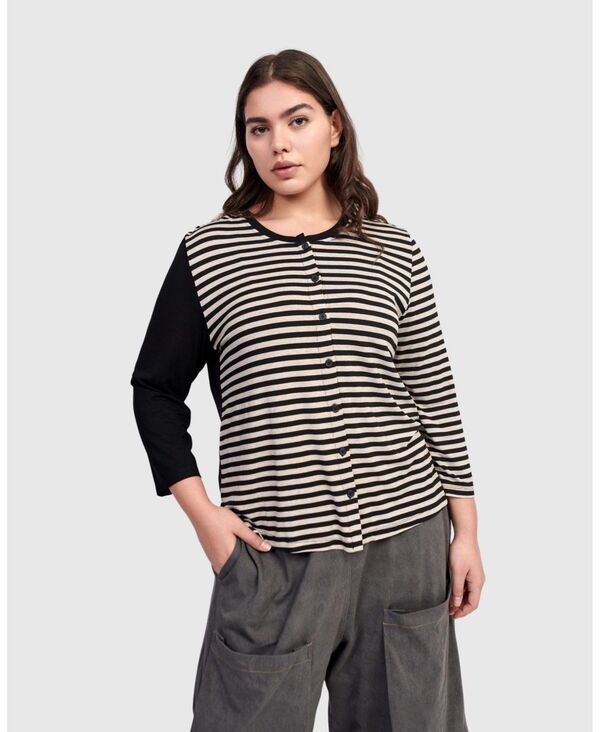 アレンビカ レディース アウター ニット・セーター カーディガン Alembika Womens Urban Vancouver Crew Cardigan Black ブラック