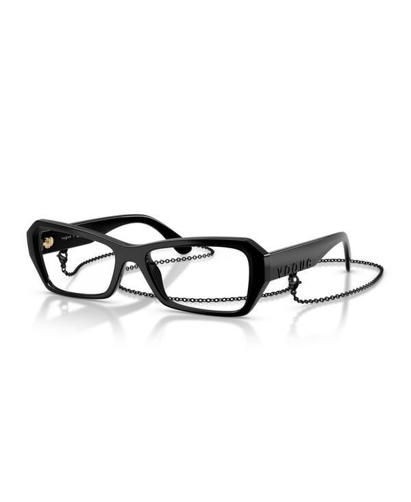 ヴォーグアイウェア レディース アクセサリー サングラス・アイウェア Vogueyewear Womens Butterfly Eyeglasses VO5656U Black ブラック