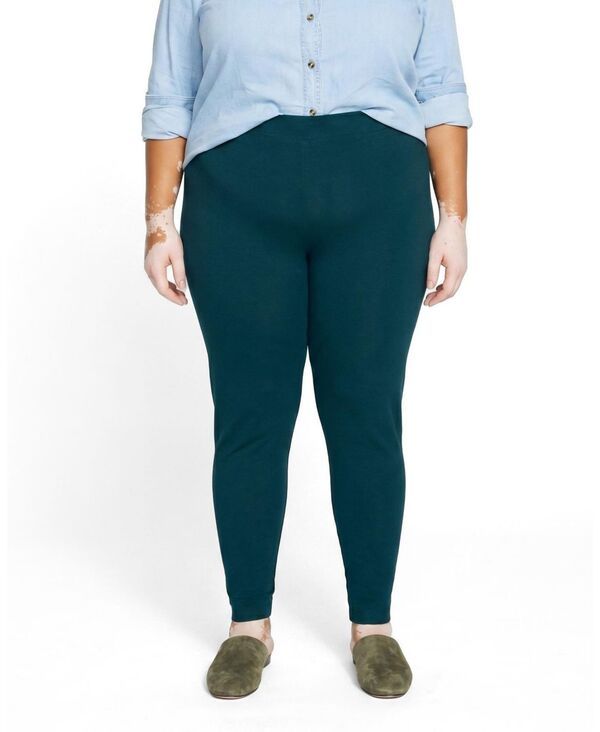 ユニバーサル スタンダード レディース ボトムス レギンス プラスサイズ Universal Standard Plusize Roya Leggings Deep sea