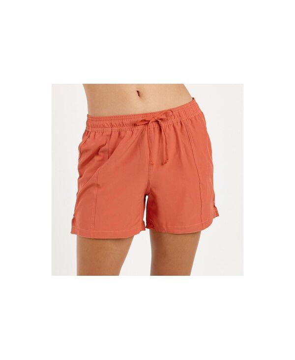 カリプサ レディース 水着 ボトムスのみ ショートパンツ Calypsa Womens Chlorine Resistant 4 Board Shorts Rust ラスト